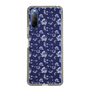 Slim Protection Case［ dazzlin - BlueFlower - Clear ］