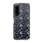 Slim Protection Case［ dazzlin - BlueFlower - Clear ］