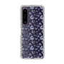 Slim Protection Case［ dazzlin - BlueFlower - Clear ］
