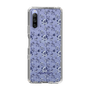 Slim Protection Case［ dazzlin - BlueFlower - Clear ］