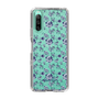 Slim Protection Case［ dazzlin - BlueFlower - Clear ］