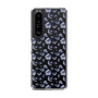 Slim Protection Case［ dazzlin - BlueFlower - Clear ］