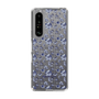 Slim Protection Case［ dazzlin - BlueFlower - Clear ］