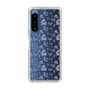 Slim Protection Case［ dazzlin - BlueFlower - Clear ］