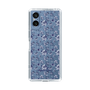 Slim Protection Case［ dazzlin - BlueFlower - Clear ］