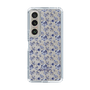 Slim Protection Case［ dazzlin - BlueFlower - Clear ］