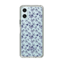 Slim Protection Case［ dazzlin - BlueFlower - Clear ］
