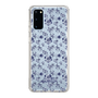 Slim Protection Case［ dazzlin - BlueFlower - Clear ］
