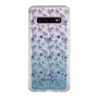 Slim Protection Case［ dazzlin - BlueFlower - Clear ］