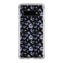 Slim Protection Case［ dazzlin - BlueFlower - Clear ］