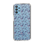 Slim Protection Case［ dazzlin - BlueFlower - Clear ］