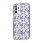 Slim Protection Case［ dazzlin - BlueFlower - Clear ］