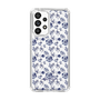Slim Protection Case［ dazzlin - BlueFlower - Clear ］