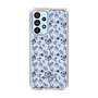 Slim Protection Case［ dazzlin - BlueFlower - Clear ］