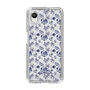 Slim Protection Case［ dazzlin - BlueFlower - Clear ］