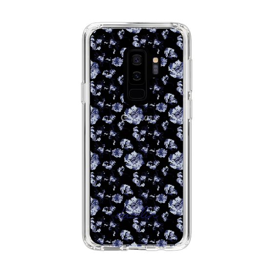 Slim Protection Case［ dazzlin - BlueFlower - Clear ］