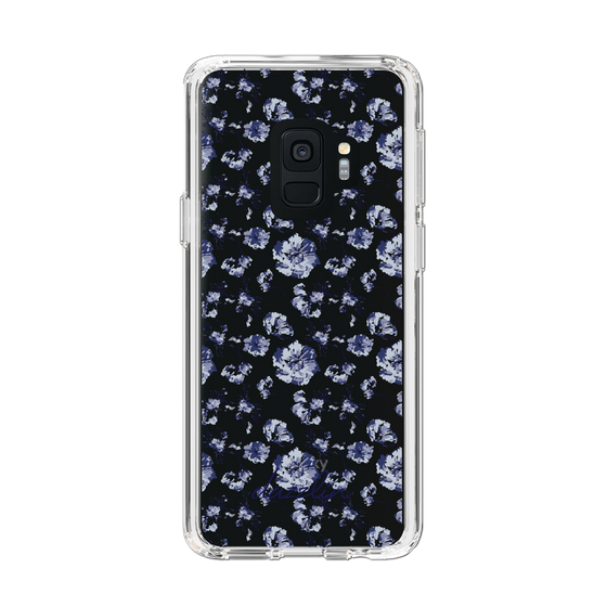 Slim Protection Case［ dazzlin - BlueFlower - Clear ］