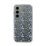 Slim Protection Case［ dazzlin - BlueFlower - Clear ］