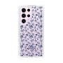 Slim Protection Case［ dazzlin - BlueFlower - Clear ］
