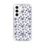 Slim Protection Case［ dazzlin - BlueFlower - Clear ］