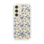 Slim Protection Case［ dazzlin - BlueFlower - Clear ］
