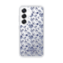 Slim Protection Case［ dazzlin - BlueFlower - Clear ］