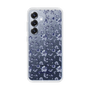 Slim Protection Case［ dazzlin - BlueFlower - Clear ］