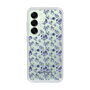Slim Protection Case［ dazzlin - BlueFlower - Clear ］