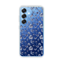Slim Protection Case［ dazzlin - BlueFlower - Clear ］