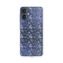 Slim Protection Case［ dazzlin - BlueFlower - Clear ］