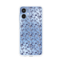 Slim Protection Case［ dazzlin - BlueFlower - Clear ］