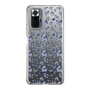 Slim Protection Case［ dazzlin - BlueFlower - Clear ］