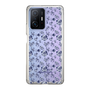Slim Protection Case［ dazzlin - BlueFlower - Clear ］