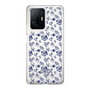 Slim Protection Case［ dazzlin - BlueFlower - Clear ］