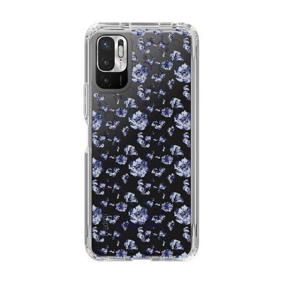 Slim Protection Case［ dazzlin - BlueFlower - Clear ］