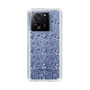 Slim Protection Case［ dazzlin - BlueFlower - Clear ］