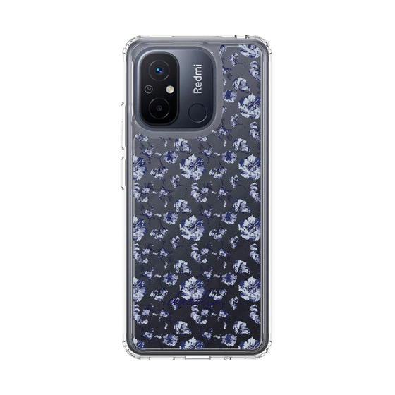Slim Protection Case［ dazzlin - BlueFlower - Clear ］