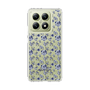 Slim Protection Case［ dazzlin - BlueFlower - Clear ］