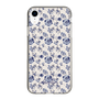 Slim Protection Case［ dazzlin - BlueFlower - Beige ］