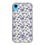 Slim Protection Case［ dazzlin - BlueFlower - Beige ］