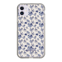 Slim Protection Case［ dazzlin - BlueFlower - Beige ］