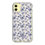 Slim Protection Case［ dazzlin - BlueFlower - Beige ］