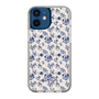 Slim Protection Case［ dazzlin - BlueFlower - Beige ］