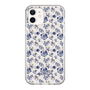 Slim Protection Case［ dazzlin - BlueFlower - Beige ］