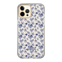 Slim Protection Case［ dazzlin - BlueFlower - Beige ］