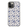 Slim Protection Case［ dazzlin - BlueFlower - Beige ］