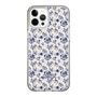 Slim Protection Case［ dazzlin - BlueFlower - Beige ］
