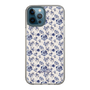 Slim Protection Case［ dazzlin - BlueFlower - Beige ］