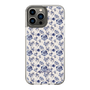 Slim Protection Case［ dazzlin - BlueFlower - Beige ］