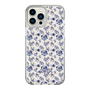 Slim Protection Case［ dazzlin - BlueFlower - Beige ］